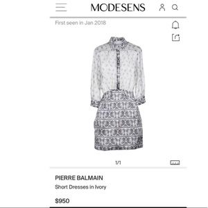 Pierre Balmain dress